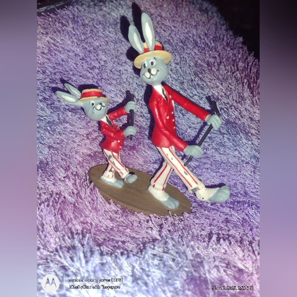 1981 HALLMARK DEBONAIRE HARES 3 Piece Set - Picture 2 of 11
